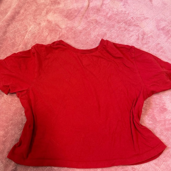 Vans red cropped tee - Picture 4 of 5